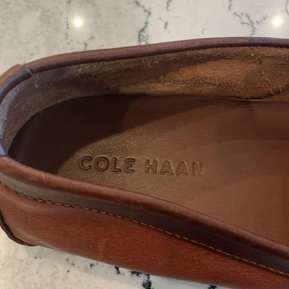 Cole Haan's Men's Somerset Link Bit Loafer Woodbury Brown 7.5M